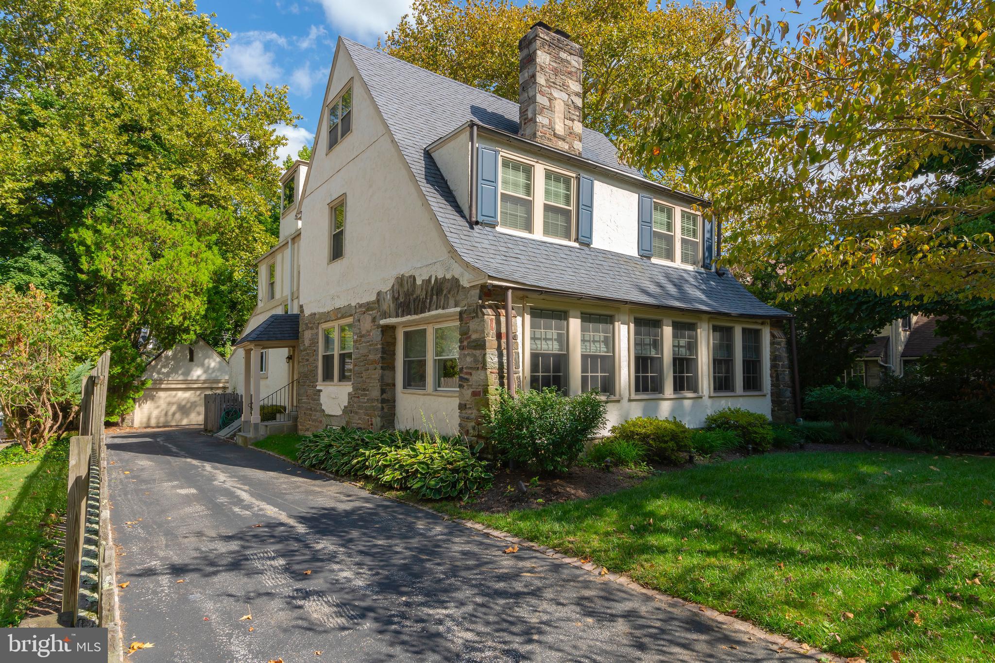 327 Valley Road Merion Station, PA 19066 - Photo 5 of 55 Side of home and driveway