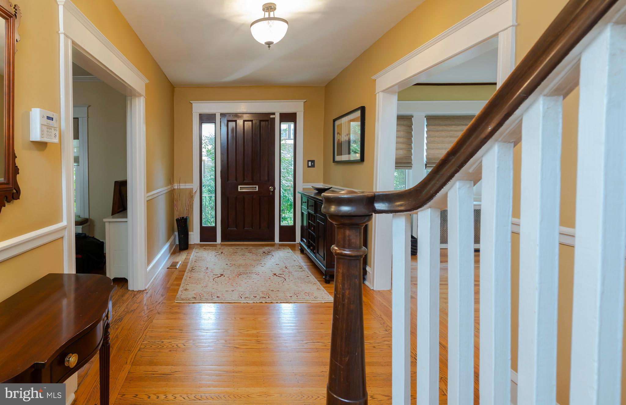 327 Valley Road Merion Station, PA 19066 - Photo 9 of 55 Foyer back looking to front door front