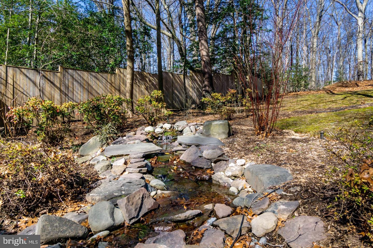 11416 Running Cedar Road Reston, VA 20191 - Photo 6 of 43 ENJOY TRANQUIL SOUNDS YEAR ROUND FROM POND