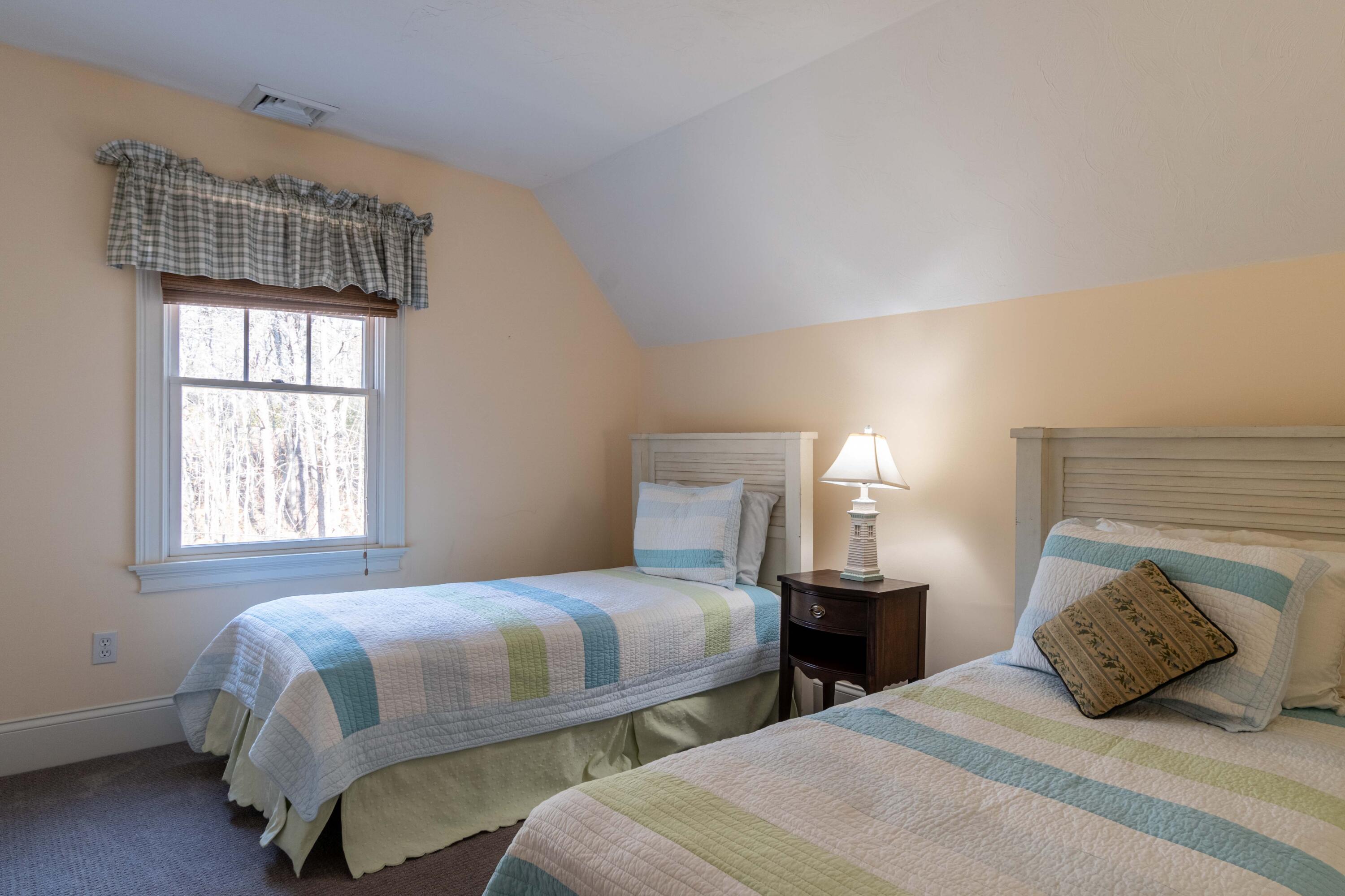 5 Pasture Road Cataumet, MA 02534 - Photo 30 of 52 a bedroom with two beds and a window