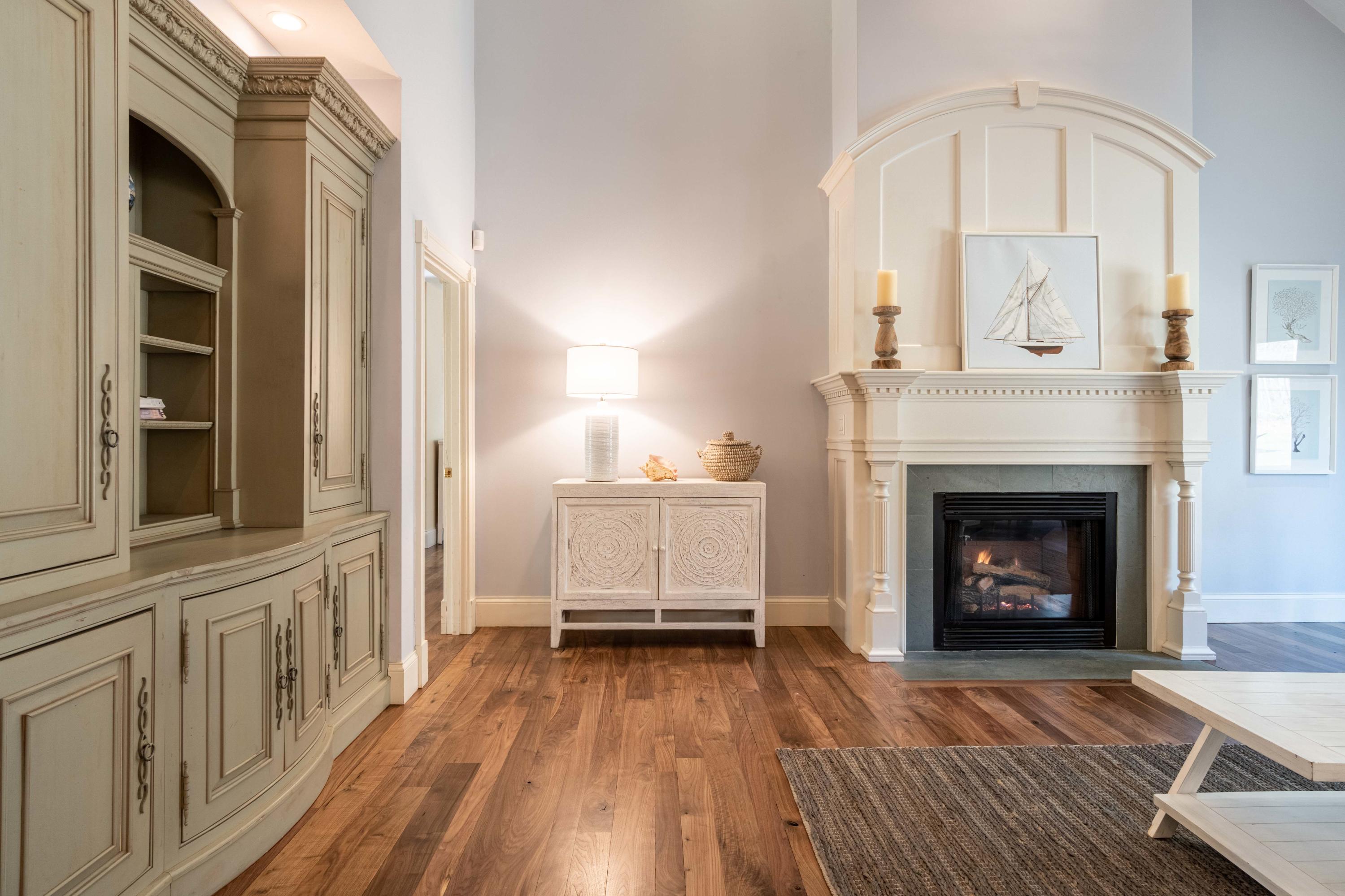 5 Pasture Road Cataumet, MA 02534 - Photo 6 of 52 a view of a livingroom with furniture and a fireplace
