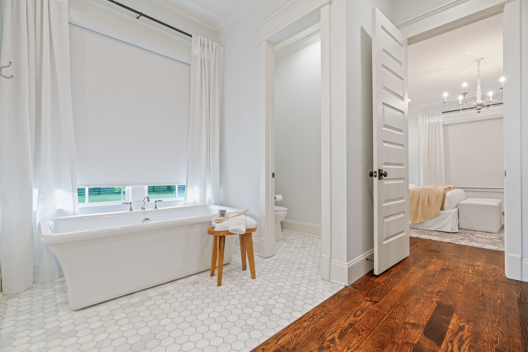 4108 Trinity Road College Grove, TN 37046 - Photo 46 of 70 a bedroom with a bed and a table in it