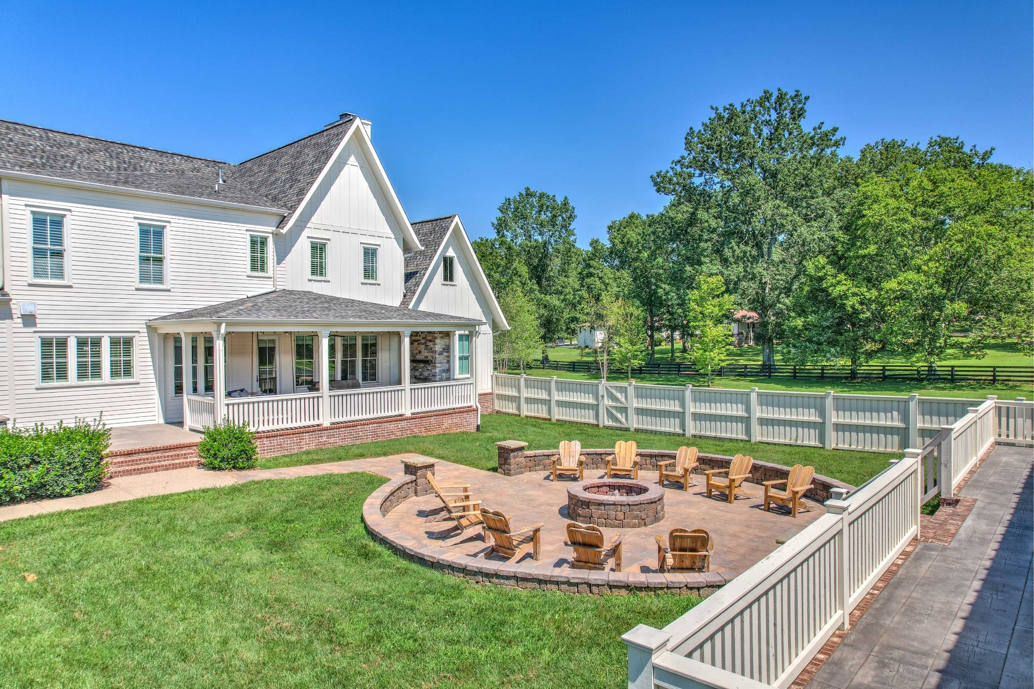 4108 Trinity Road College Grove, TN 37046 - Photo 7 of 70 a view of a house with backyard and sitting area