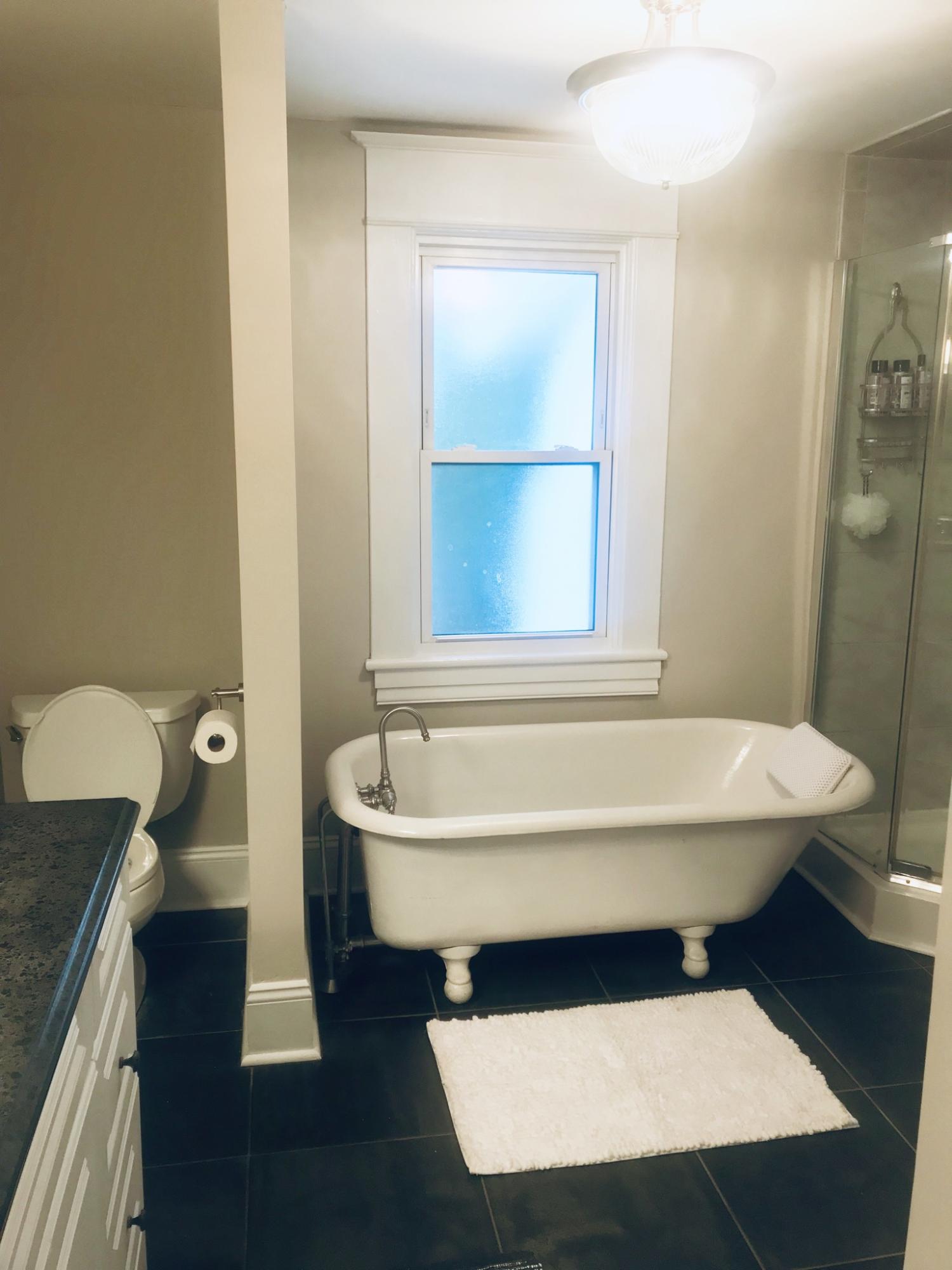 1949 Belleville Road Southwest Roanoke, VA 24015 - Photo 29 of 29 clawfoot tub & walk-in shower