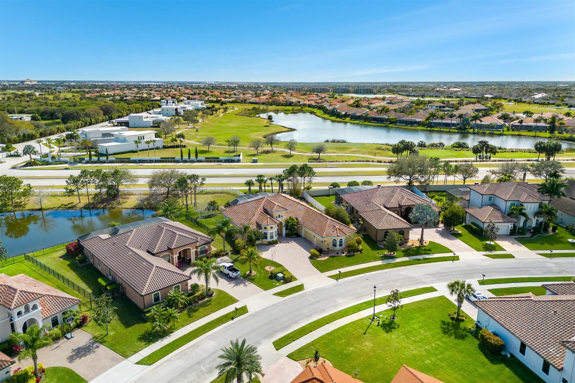3210 Levanto Drive Melbourne, FL 32940 - Photo 67 of 76 an aerial view of residential houses with outdoor space