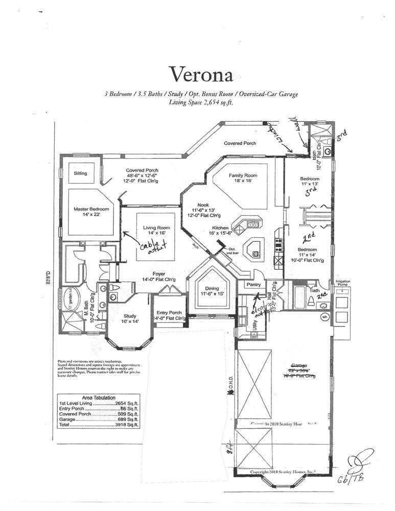 3210 Levanto Drive Melbourne, FL 32940 - Photo 76 of 76 Levanto floorplan