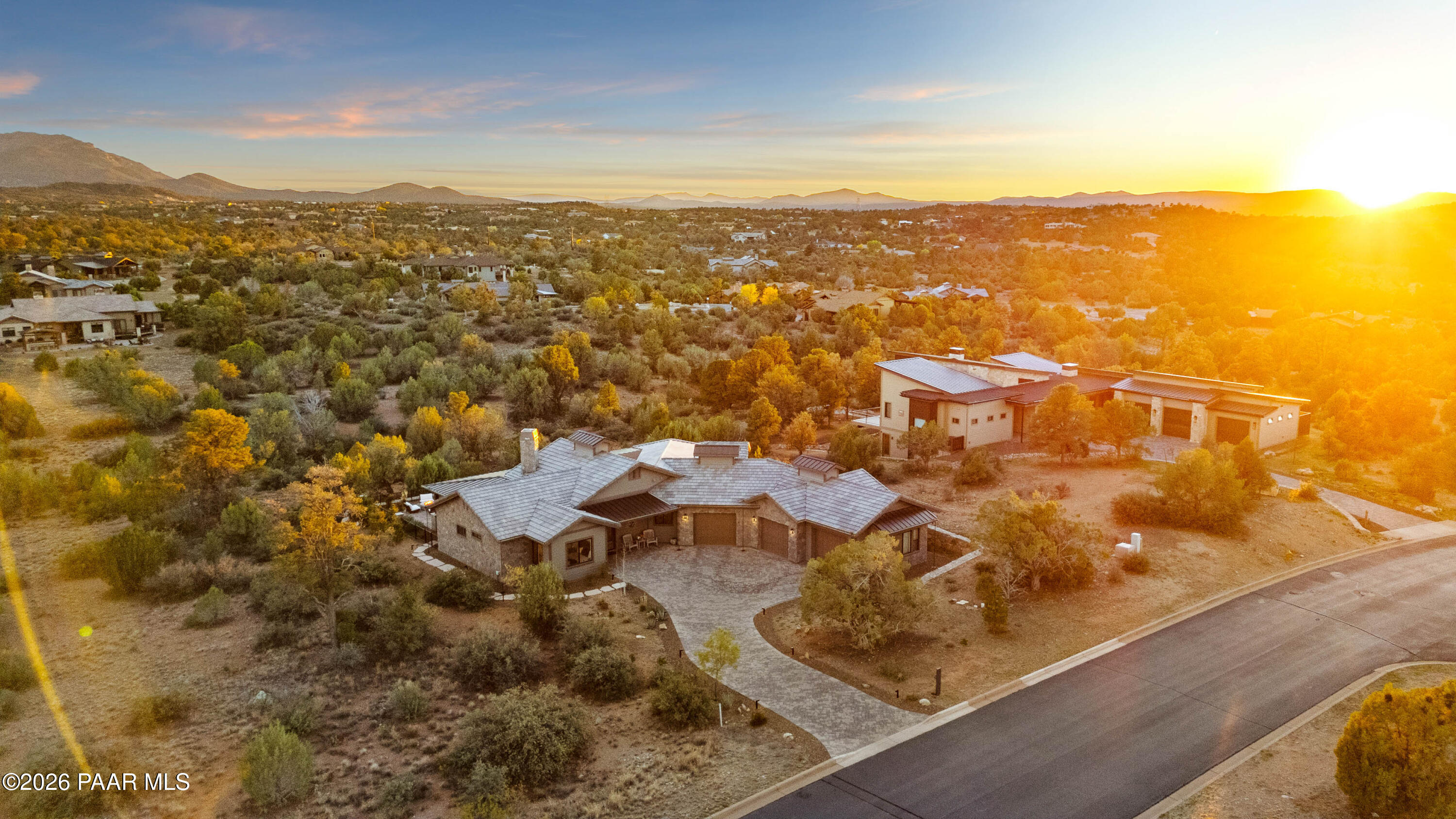 5475 West Three Forks Road Prescott, AZ 86305 - Photo 11 of 65 11-Aerial Front (3)
