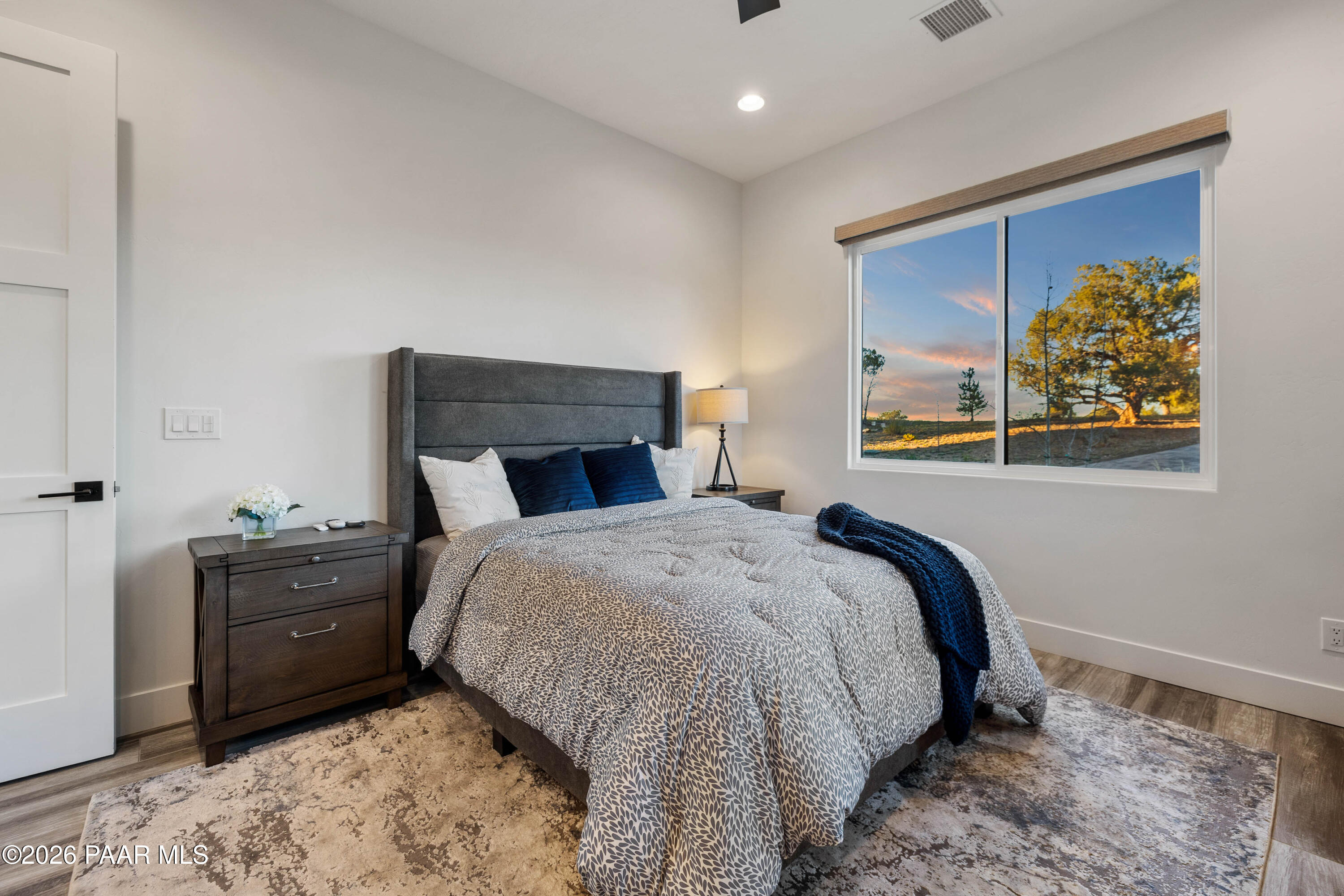 5475 West Three Forks Road Prescott, AZ 86305 - Photo 41 of 65 a bedroom with a bed and a window