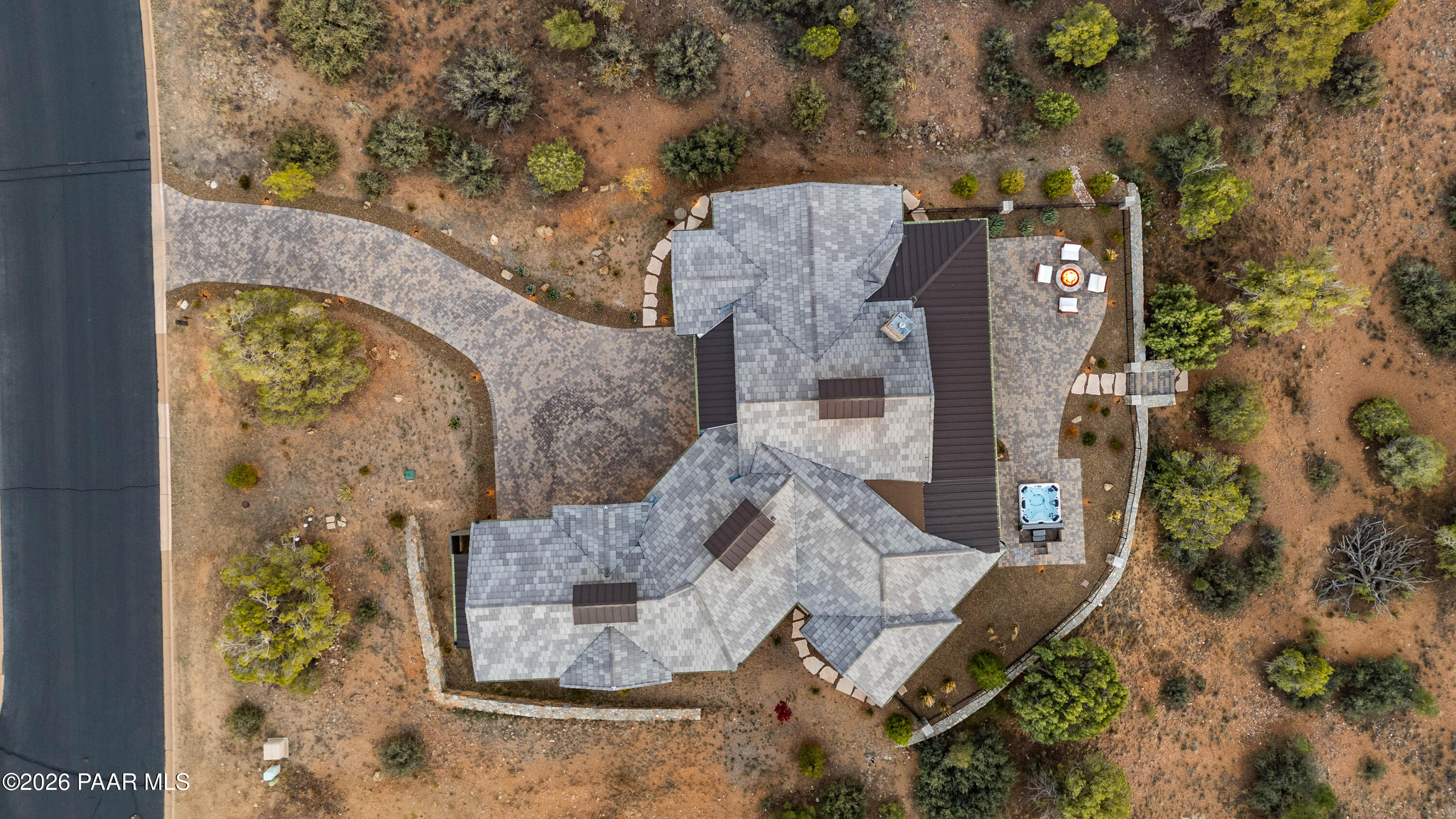 5475 West Three Forks Road Prescott, AZ 86305 - Photo 53 of 65 53-Birds Eye