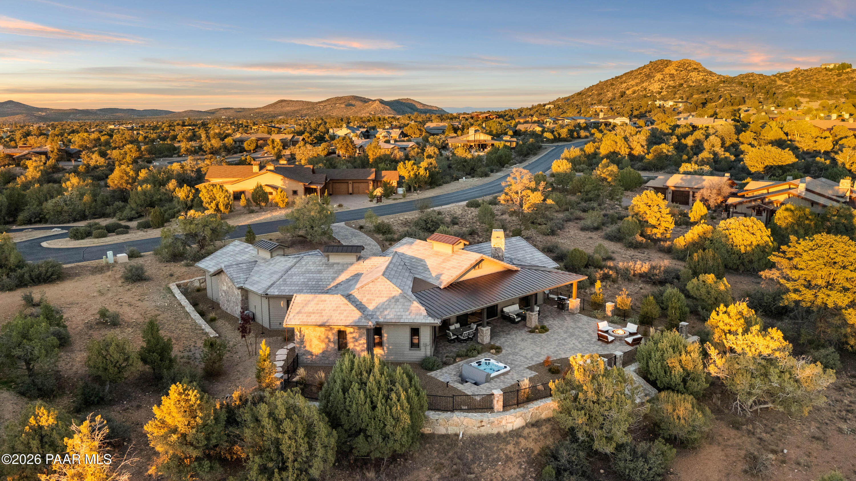 5475 West Three Forks Road Prescott, AZ 86305 - Photo 64 of 65 an aerial view of multiple house