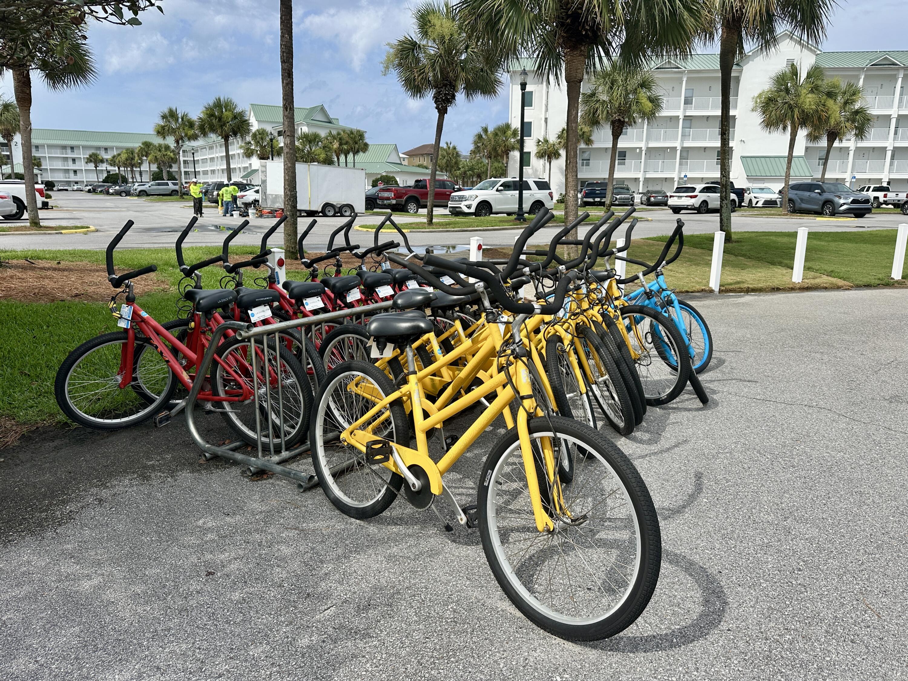 2606 Scenic Gulf Drive, Unit 4107 Miramar Beach, FL 32550 - Photo 42 of 55 a view of a room with gym equipment
