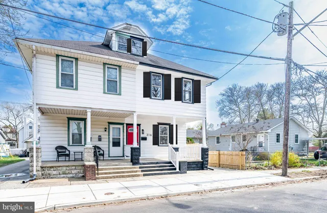a view of a building with a outdoor space