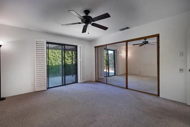 a view of empty room