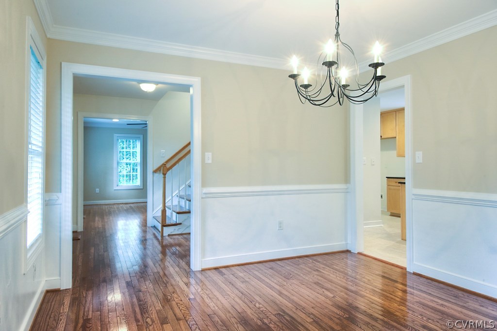 4036 Collingbourne Road Richmond, VA 23235 - Photo 8 of 43 a view of empty room with wooden floor