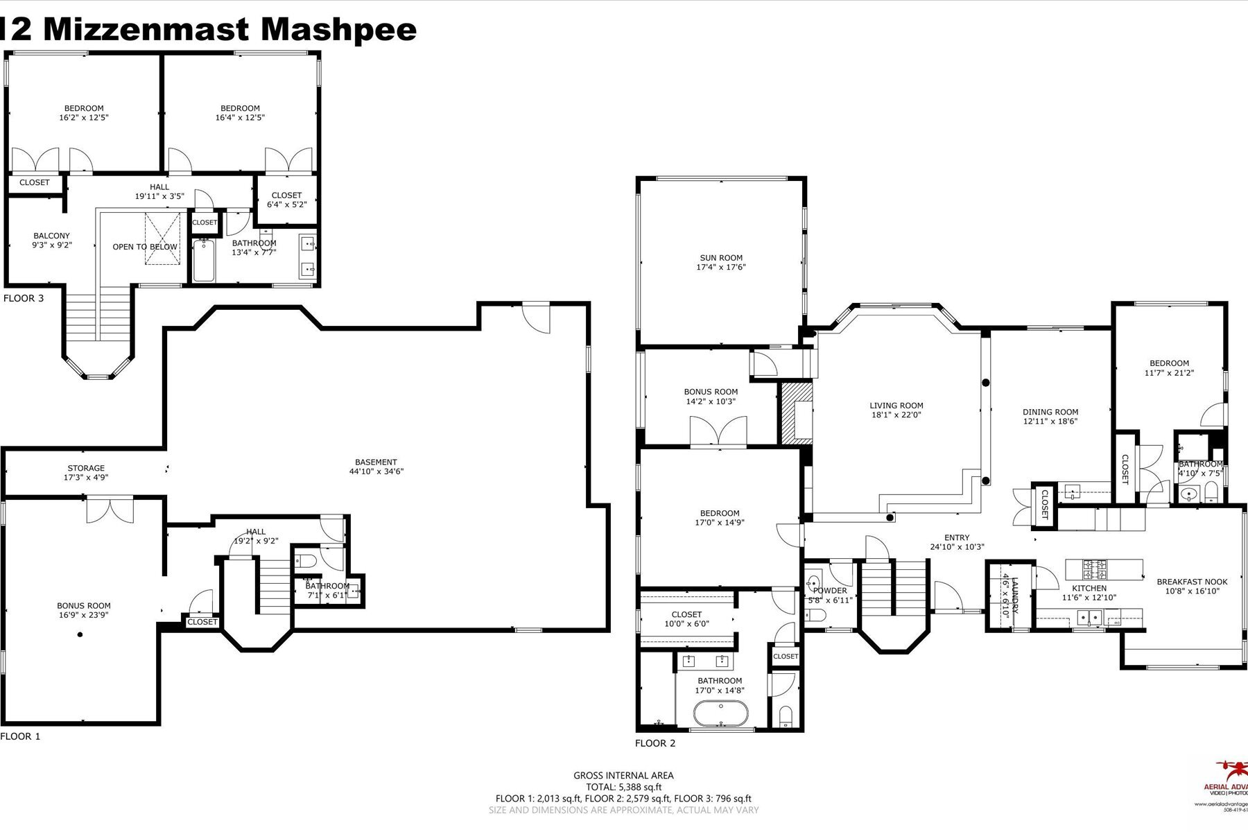 12 Mizzenmast Mashpee, MA 02649 - Photo 2 of 5 a picture of floor plan