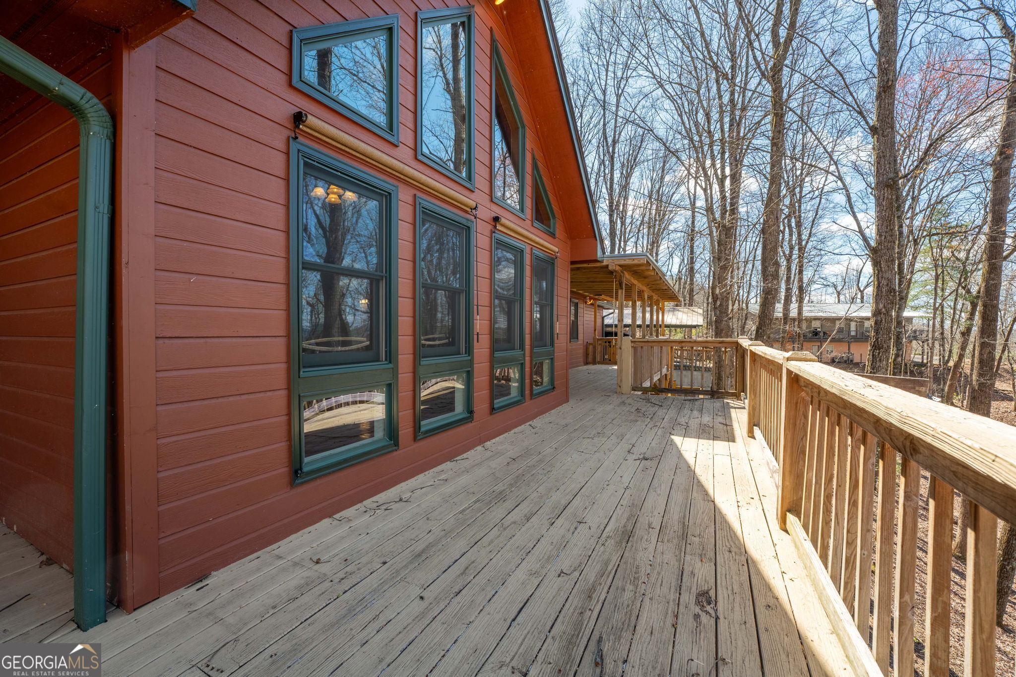 44 Juniper Trail Clayton, GA 30525 - Photo 31 of 87 a view of a brick house with a large trees