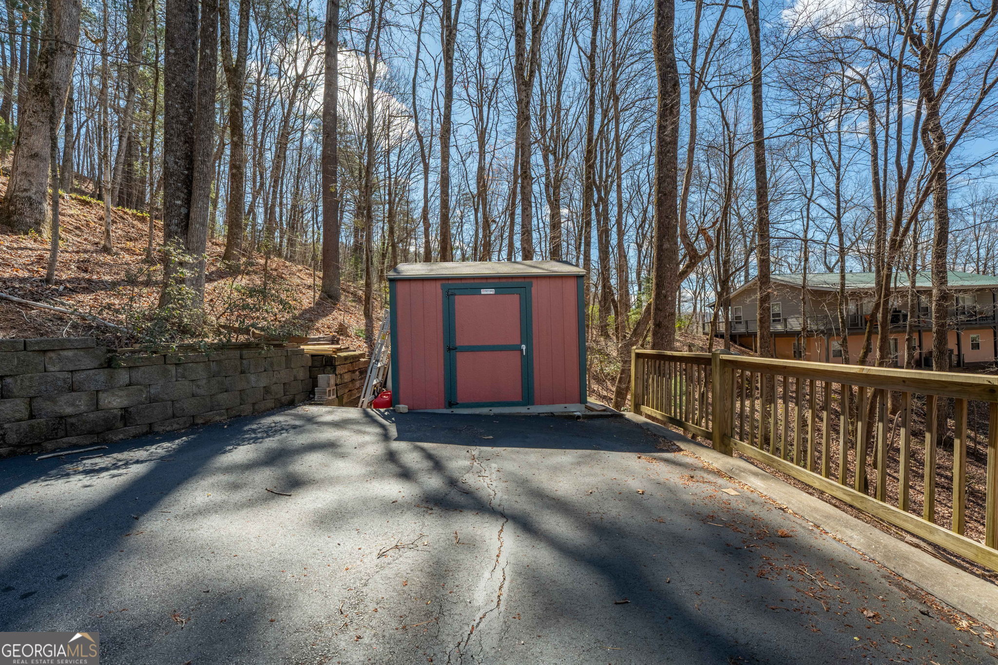 44 Juniper Trail Clayton, GA 30525 - Photo 43 of 87 a view of a pathway with a yard