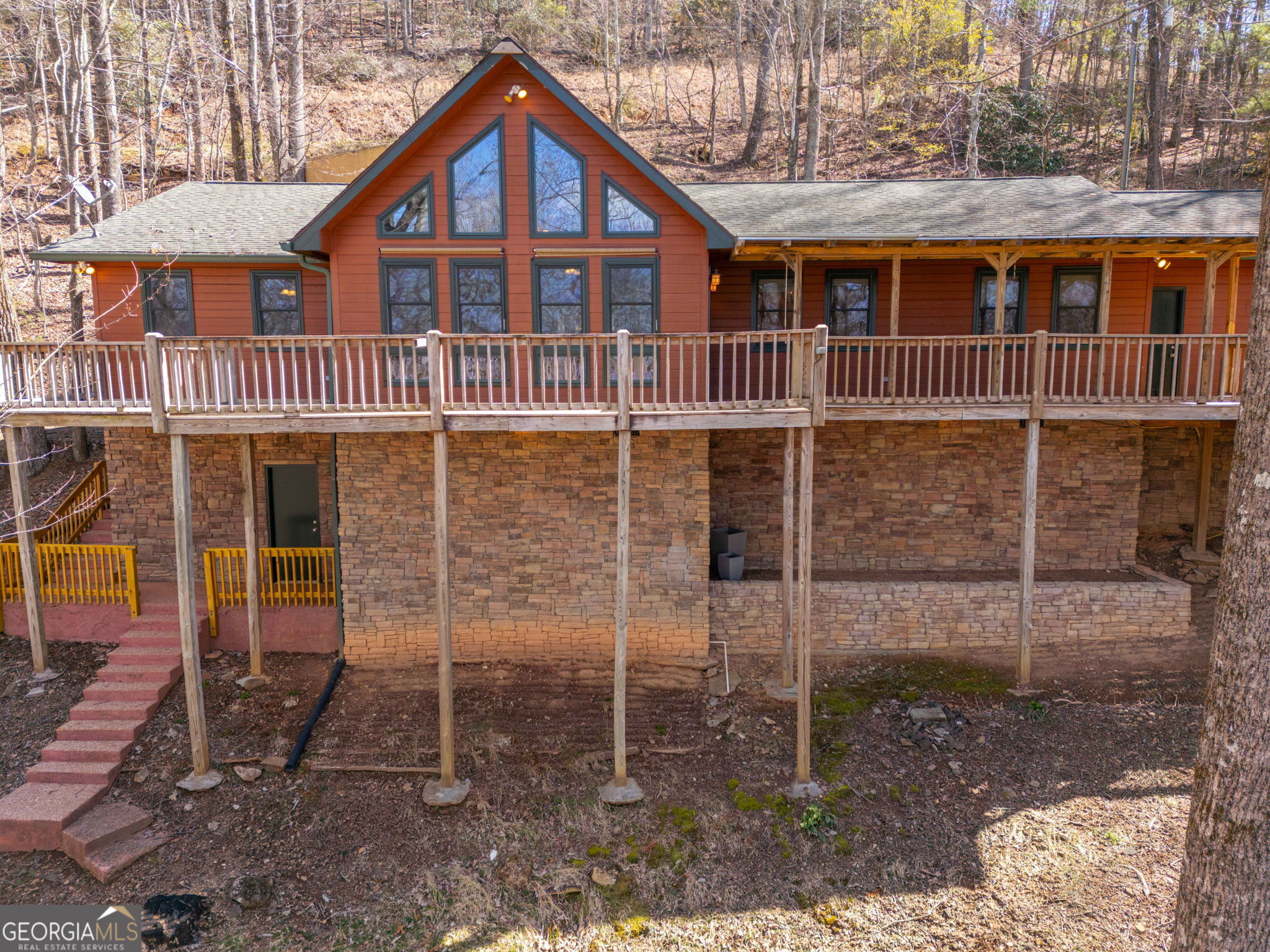 44 Juniper Trail Clayton, GA 30525 - Photo 54 of 87 a front view of a house with entryway