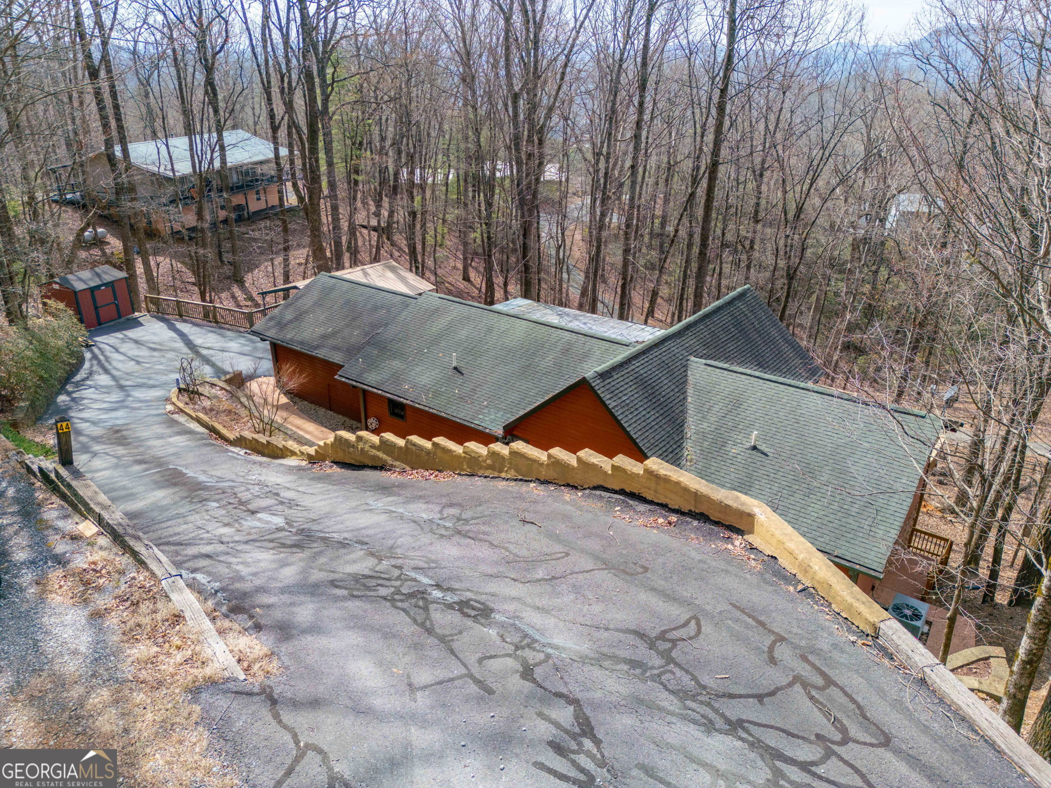 44 Juniper Trail Clayton, GA 30525 - Photo 59 of 87 a view of backyard with wooden fence