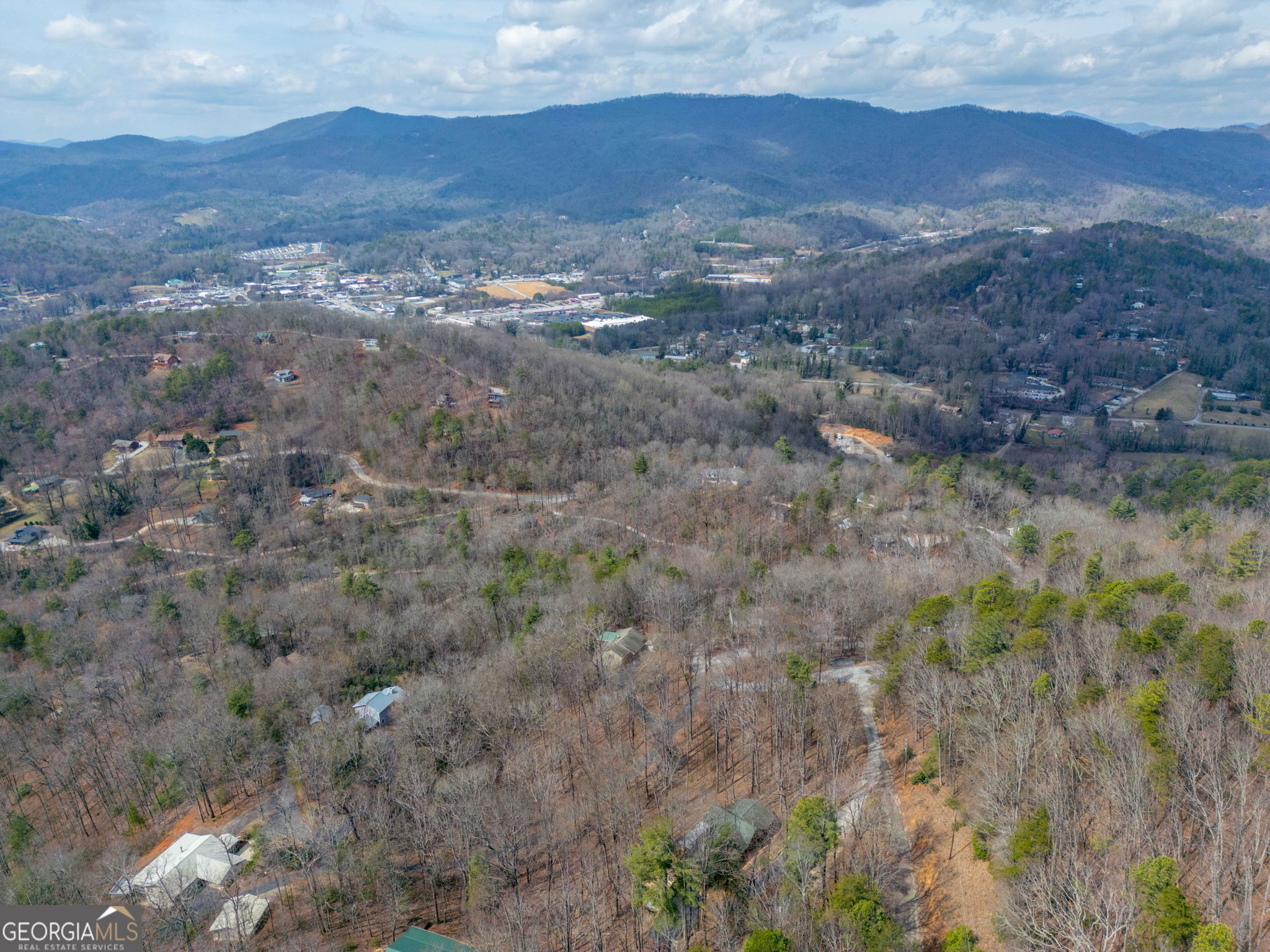 44 Juniper Trail Clayton, GA 30525 - Photo 78 of 87 a view of a dry field with mountains in the background