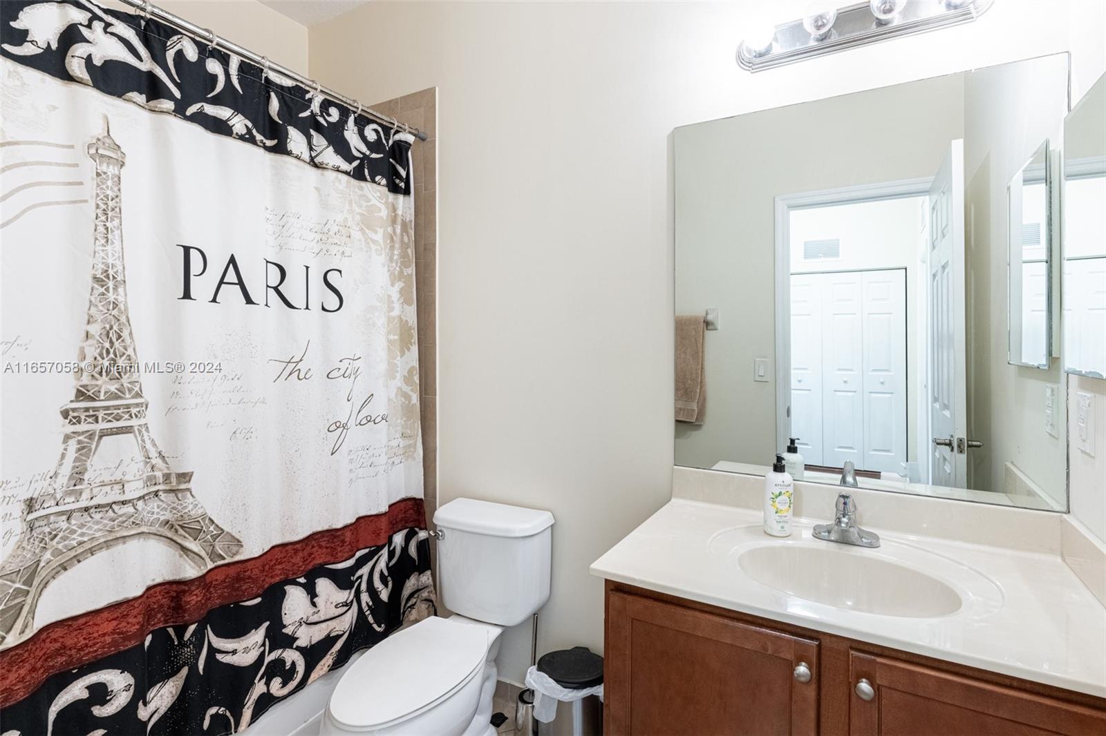 23578 Southwest 113th Path Homestead, FL 33032 - Photo 35 of 59 a bathroom with a sink and a mirror