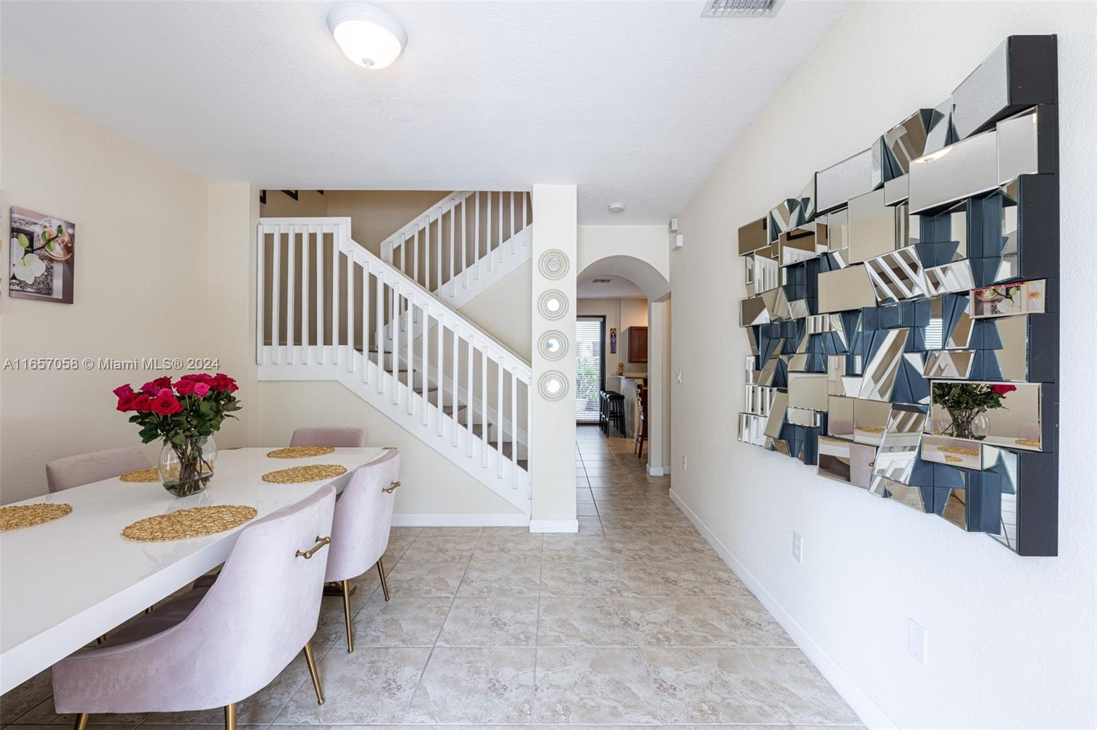 23578 Southwest 113th Path Homestead, FL 33032 - Photo 6 of 59 a living room with furniture and a wooden floor