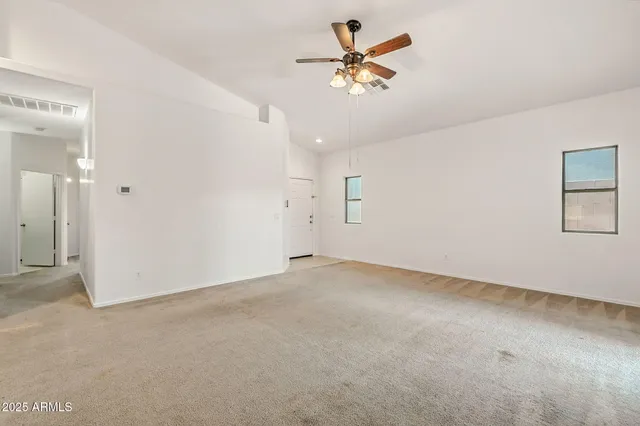 a outdoor space with patio furniture