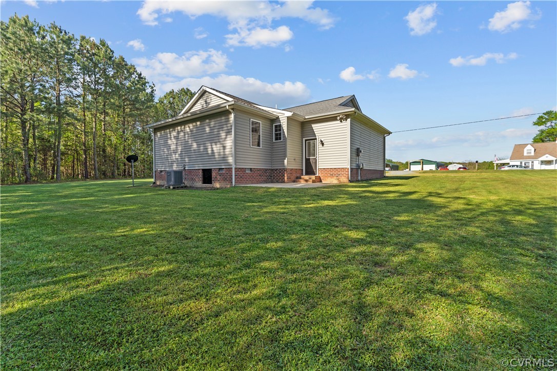 716 Harryhogan Road Callao, VA 22435 - Photo 21 of 21 Rear patio off Garage.
