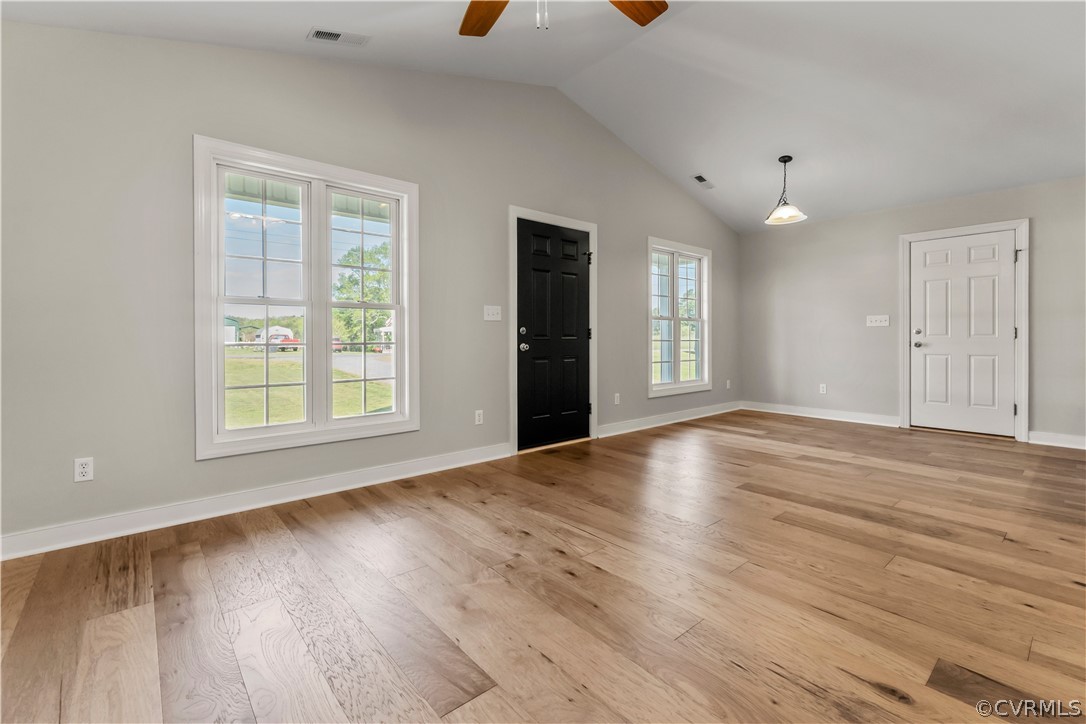 716 Harryhogan Road Callao, VA 22435 - Photo 4 of 21 Living,Dining & Kitchen with Kitchen Bar.