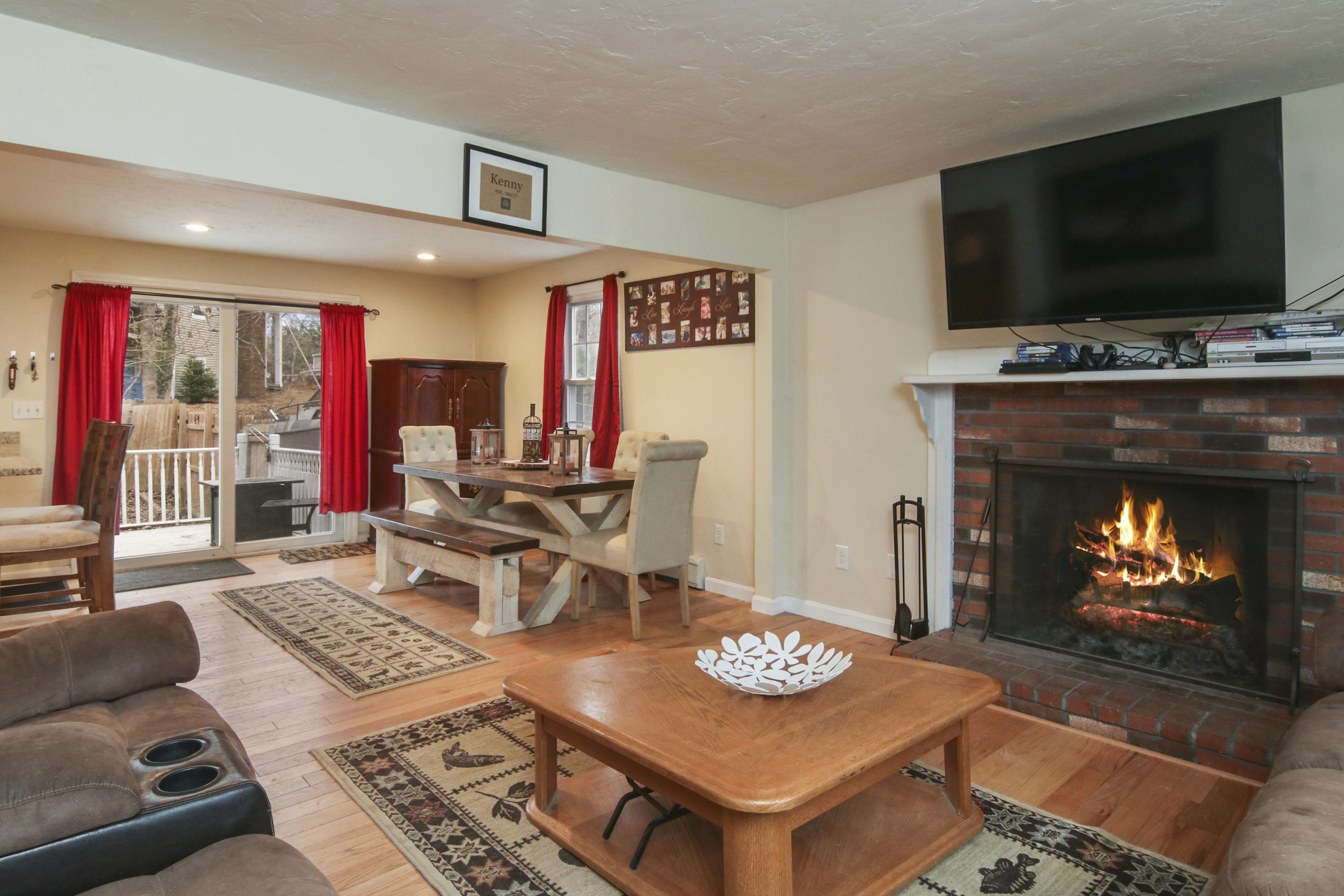 45 Blackthorn Path Forestdale, MA 02644 - Photo 4 of 19 a living room with furniture and a flat screen tv