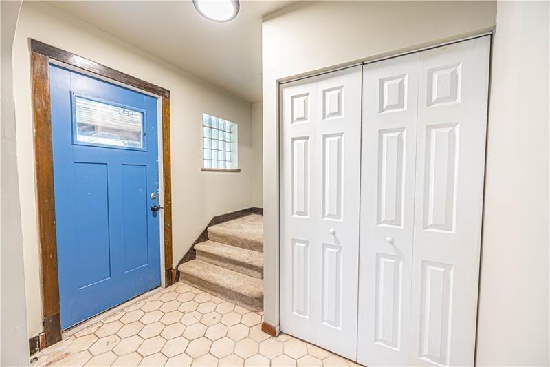 9502 Frankstown Road Penn Hills, PA 15235 - Photo 2 of 24 Entry way to this nice 2 Bedroom home. New flooring in entry way. Large entry closet.