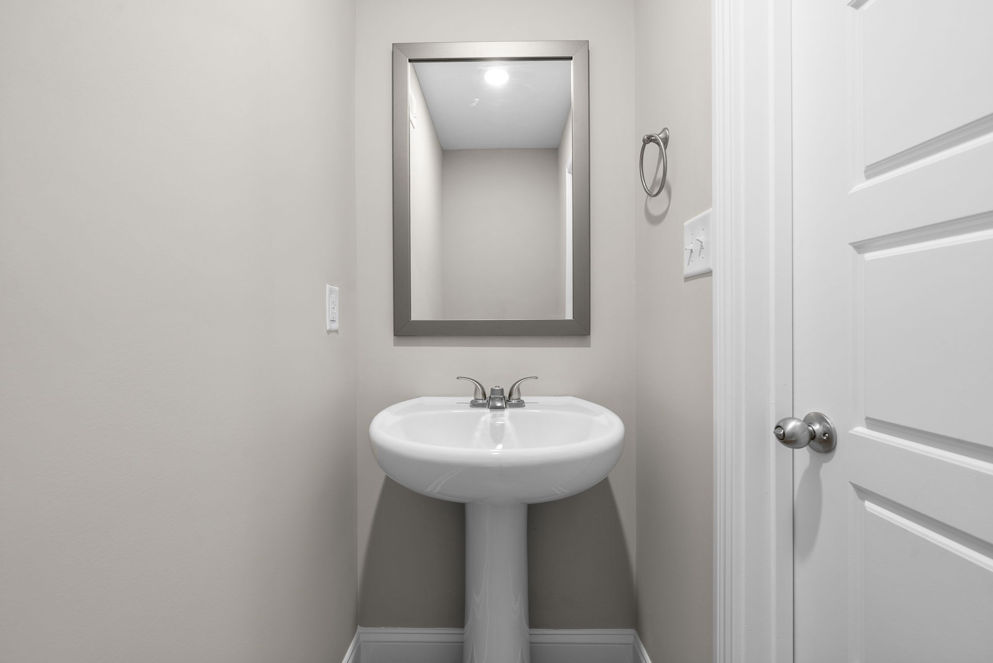 4 Echo Ridge Oak Grove, KY 42262 - Photo 11 of 29 a bathroom with a sink and a mirror
