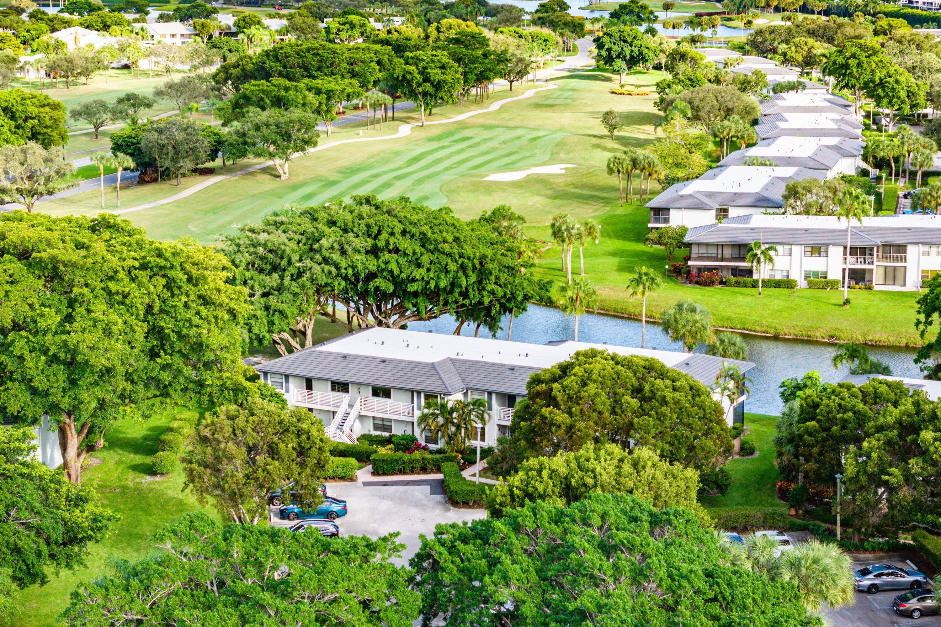 38 Southport Lane, Unit A Boynton Beach, FL 33436 - Photo 36 of 65 Aerial View