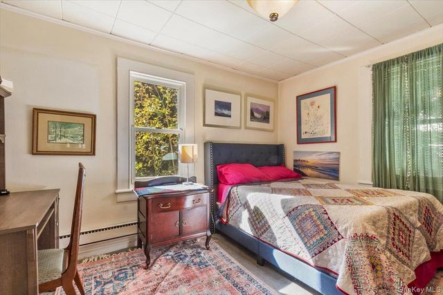 a view of porch with seating space