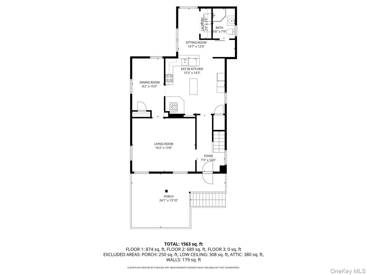 310 Oak Lane Newburgh, NY 12550 - Photo 31 of 34 a picture of floor plan