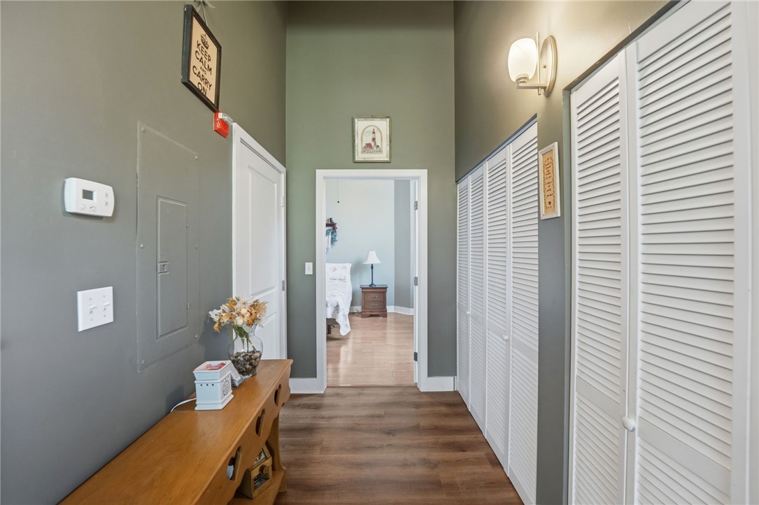 180 Allen Street, Unit 101 Woonsocket, RI 02895 - Photo 10 of 40 Hallway, laundry concealed to the right
