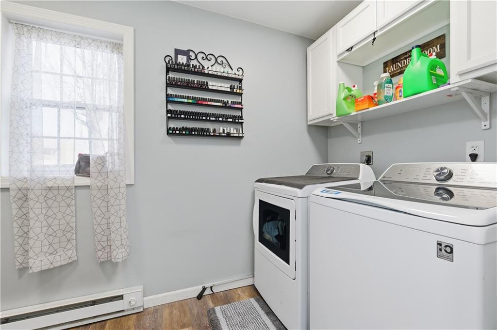 34 Cherry Farm Lane Dunbar, PA 15431 - Photo 17 of 22 a utility room with dryer and washer