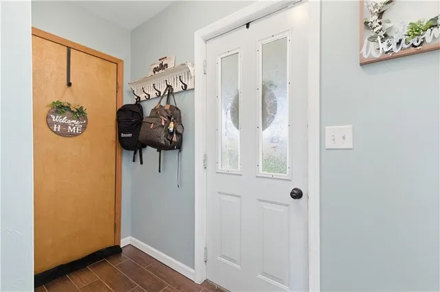 a view of a entryway