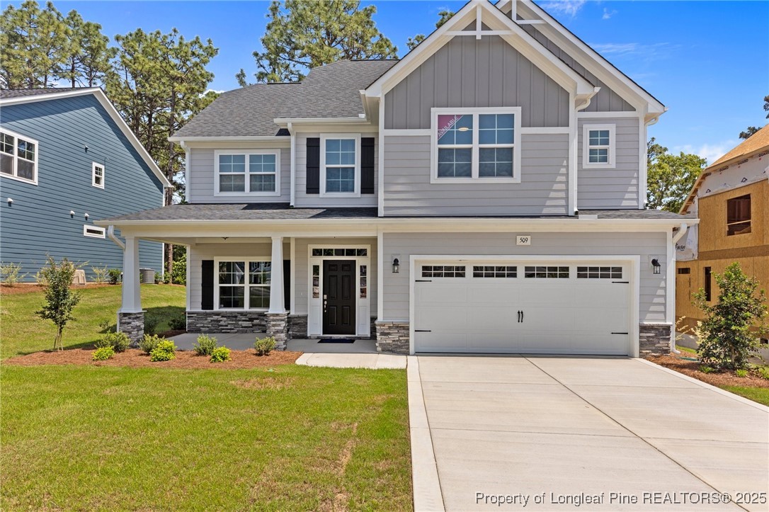 a front view of house with yard