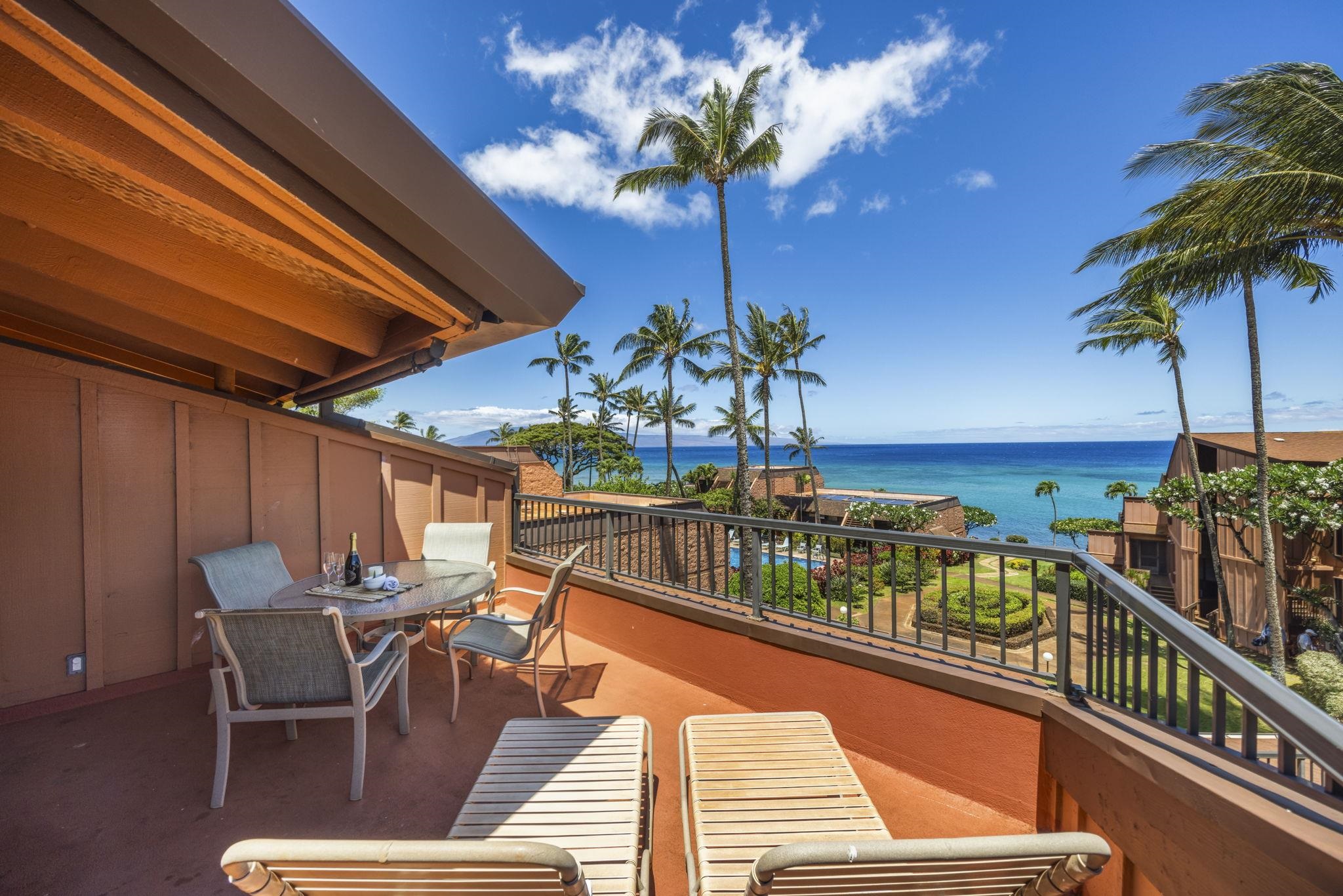 3959 Lower Honoapiilani Road, Unit A205 Lahaina, HI 96761 - Photo 19 of 36 a outdoor view with a sitting space