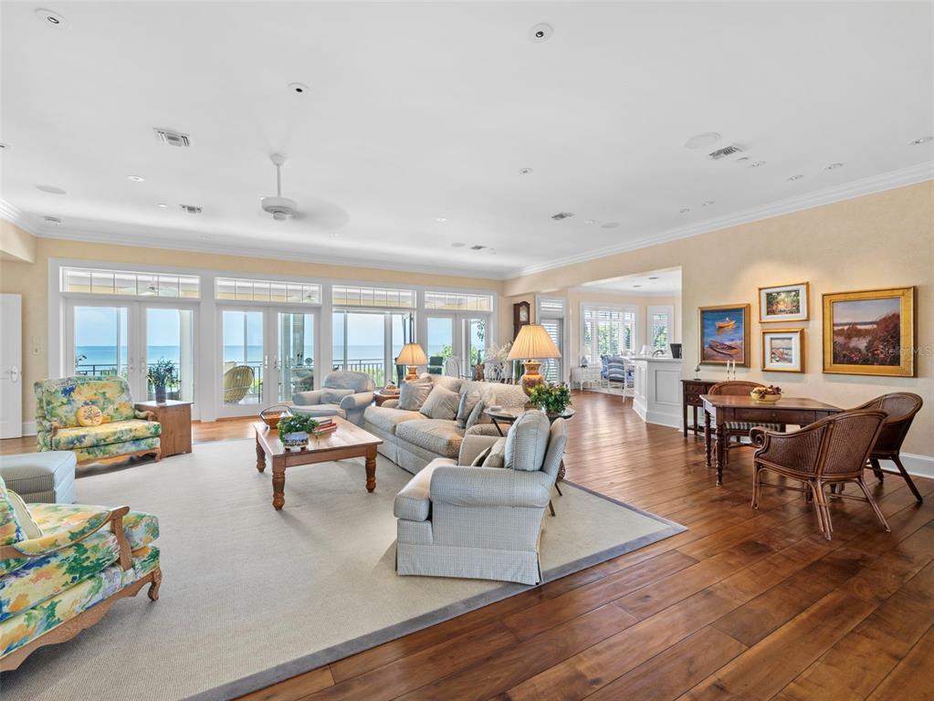 2979 Shore Lane Boca Grande, FL 33921 - Photo 17 of 57 a living room with furniture and wooden floor