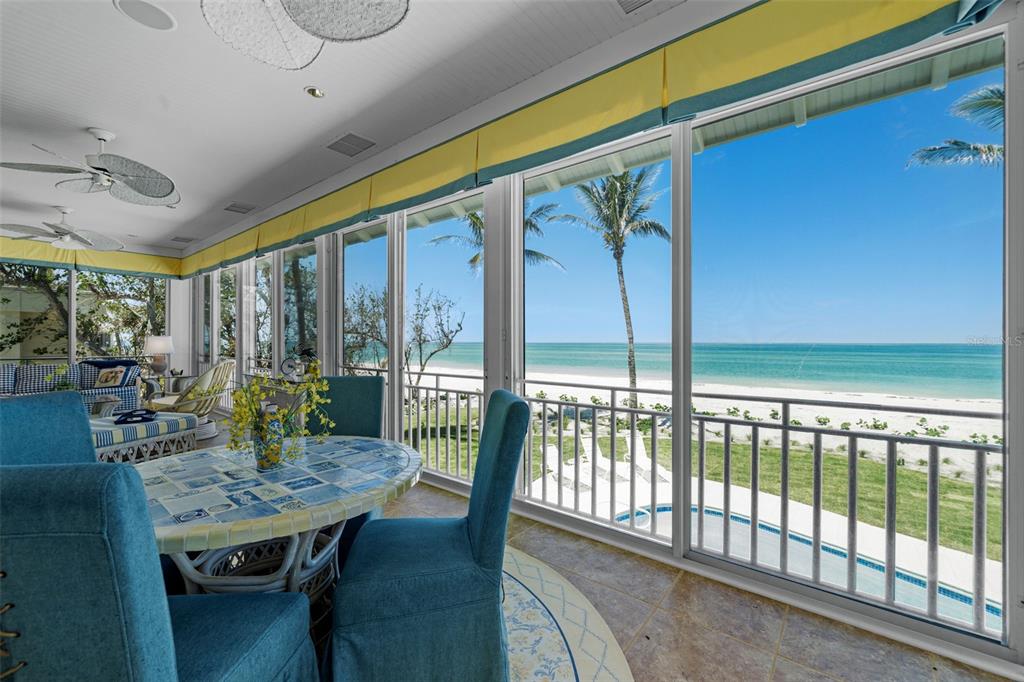 2979 Shore Lane Boca Grande, FL 33921 - Photo 21 of 57 a view of a dining room with furniture window and outside view