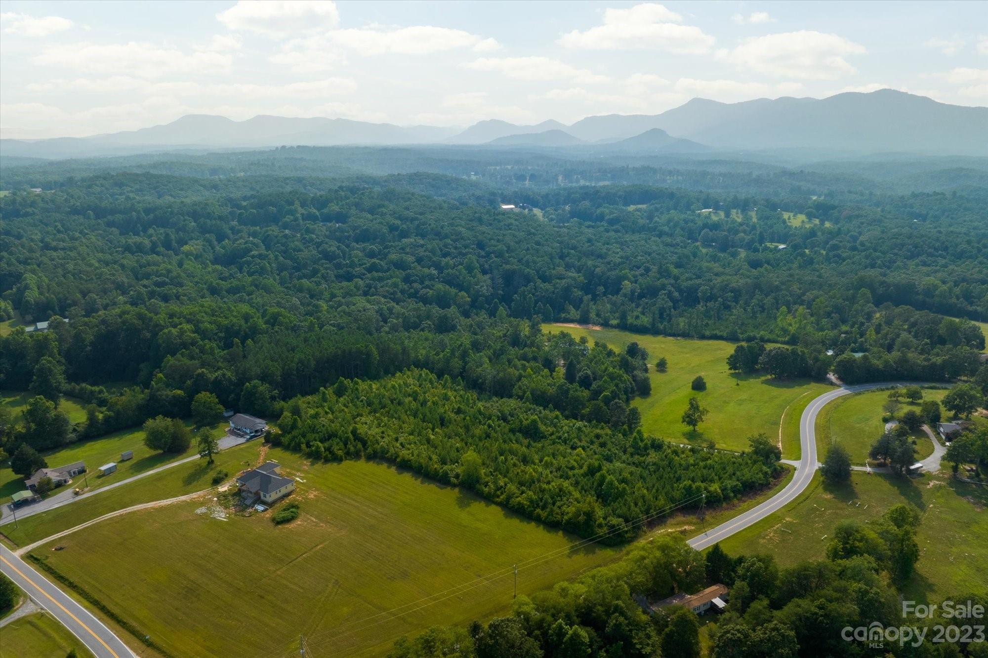 0 Bill Collins Road Tryon, NC 28782 - Photo 8 of 11 an aerial view of a residential houses with outdoor space and trees