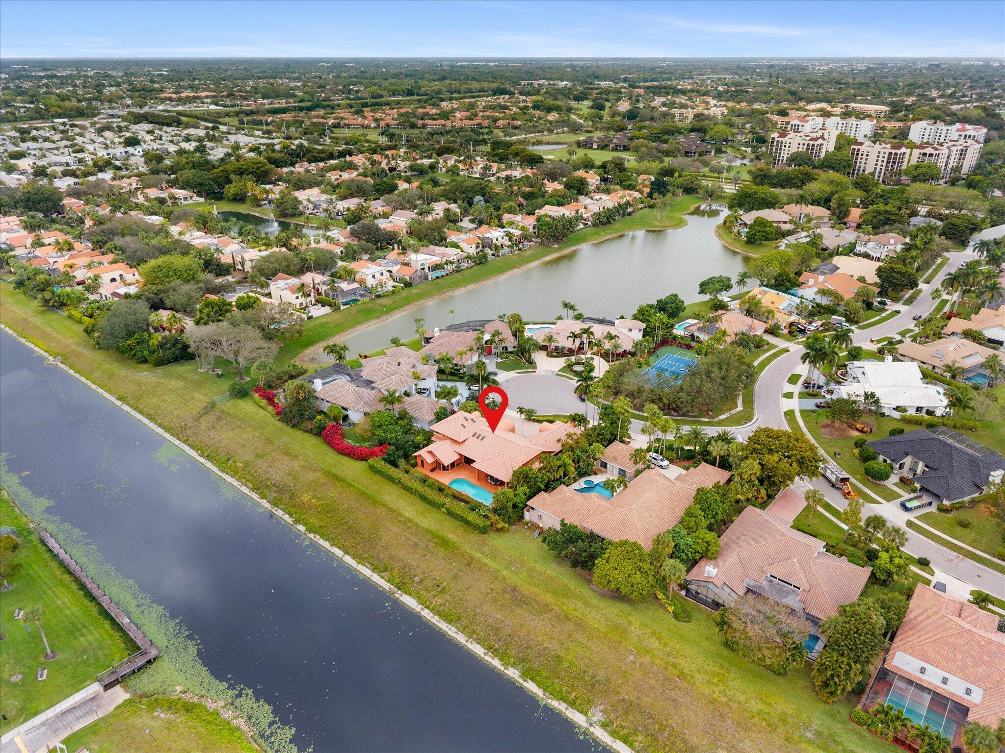 7276 Sidonia Court Boca Raton, FL 33433 - Photo 57 of 60 Aerial