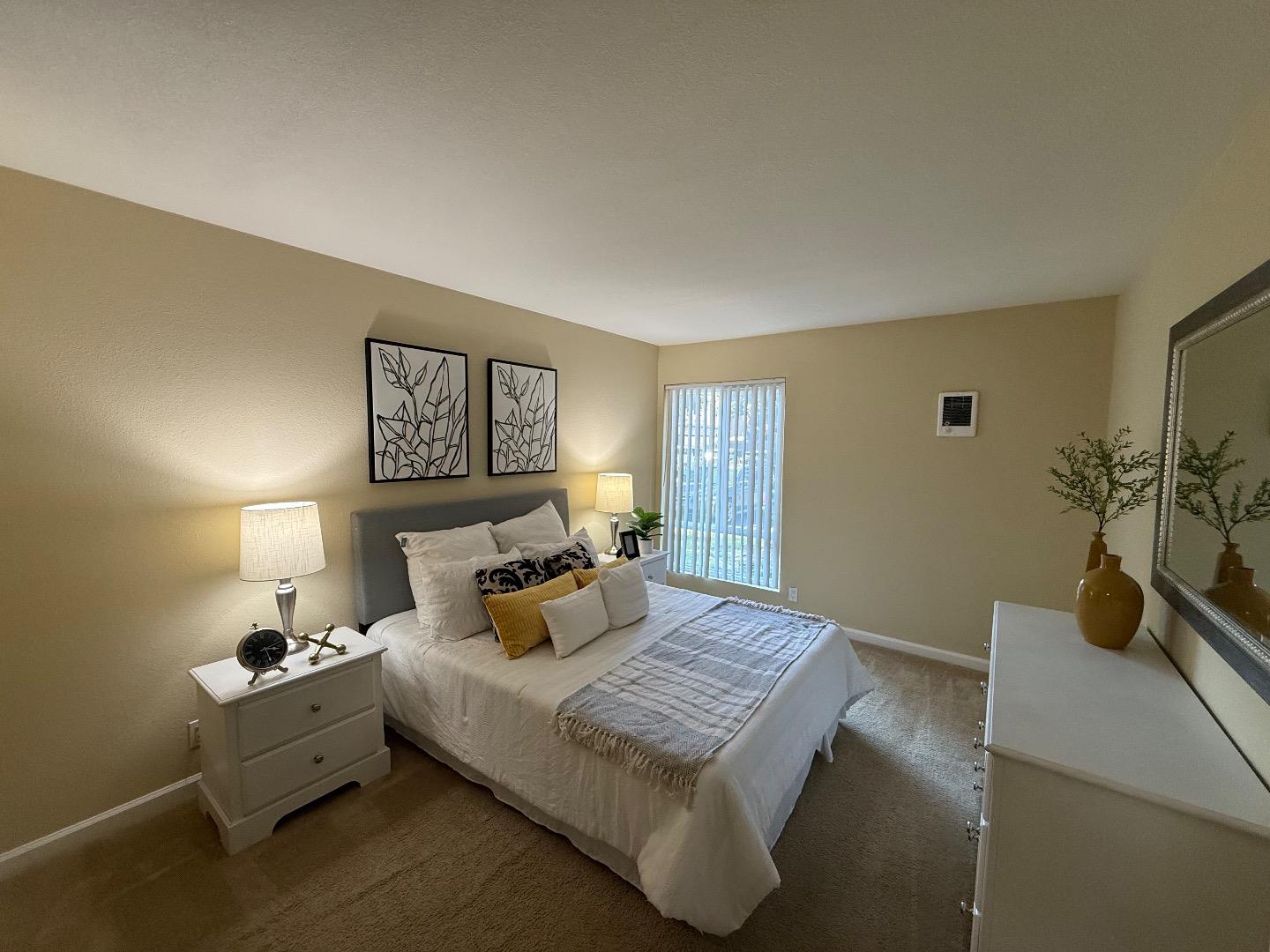 496 Dempsey Road, Unit 199 Milpitas, CA 95035 - Photo 19 of 41 a bedroom with bed and window