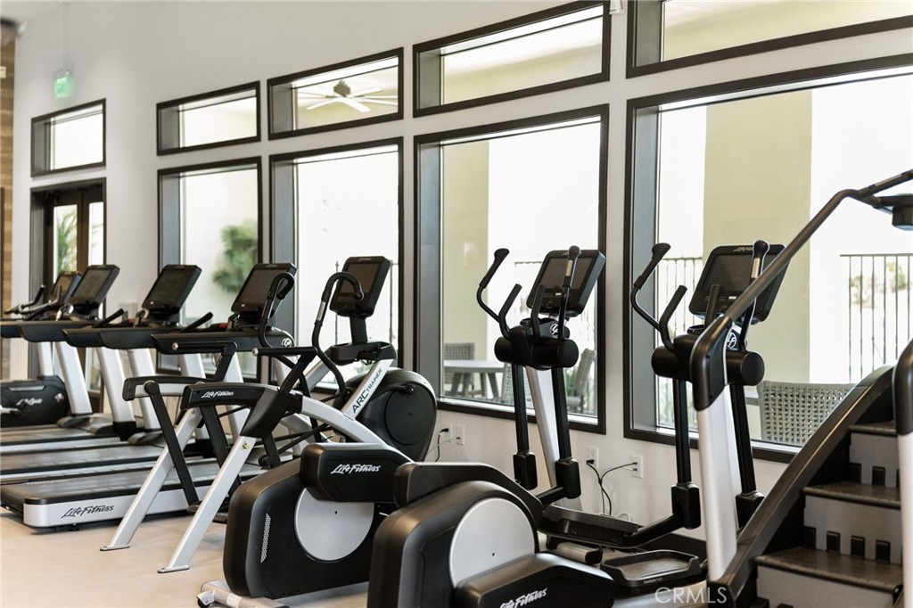 32259 Hillstone Street Temecula, CA 92591 - Photo 56 of 62 a view of a room with gym equipment