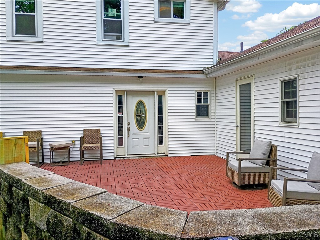 193 Cottage Street Auburn, NY 13021 - Photo 19 of 42 Patio with vinyl pavers