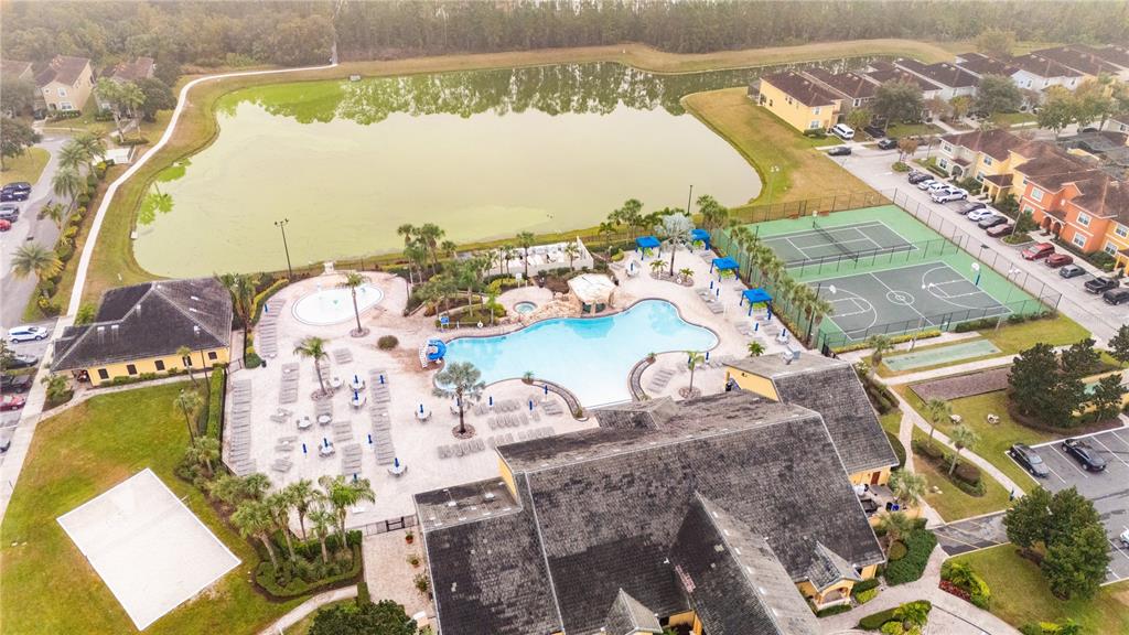2977 Buccaneer Palm Road Kissimmee, FL 34747 - Photo 52 of 66 an aerial view of a house with a ocean view