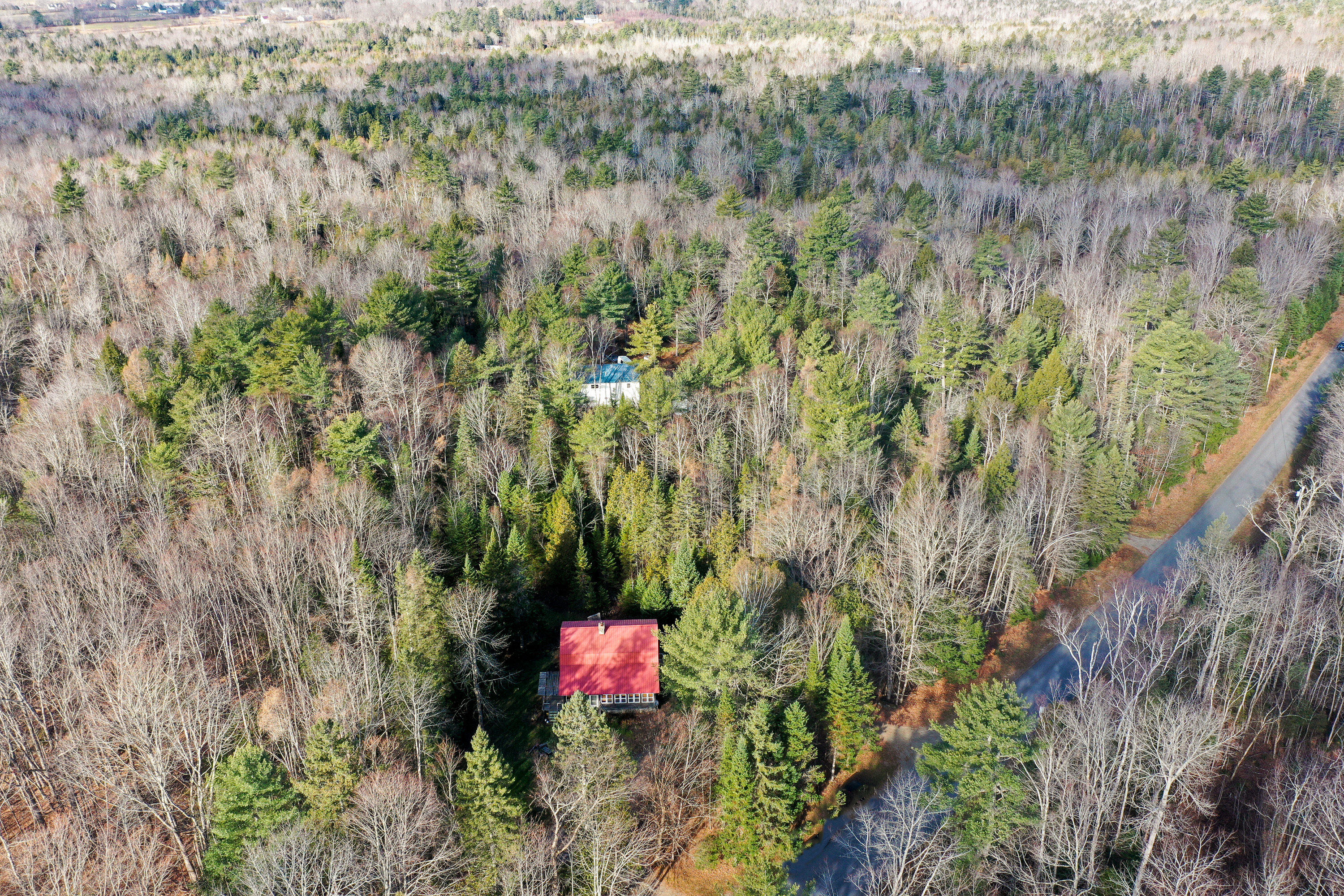 105 Bagley Hill Road Troy, ME 04987 - Photo 2 of 51 Aerial