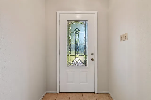 a view of an entryway